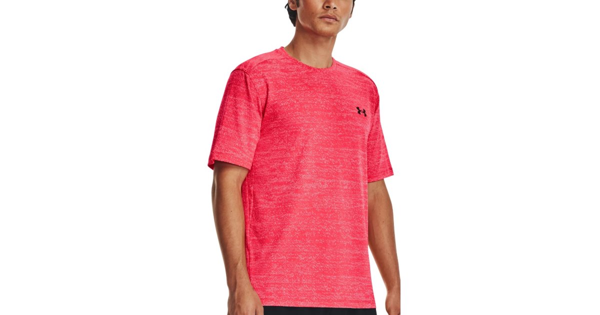 Tričko Under Armour Tech Vent Jacquard SS T-shirt Červená | 1379781-628, 1