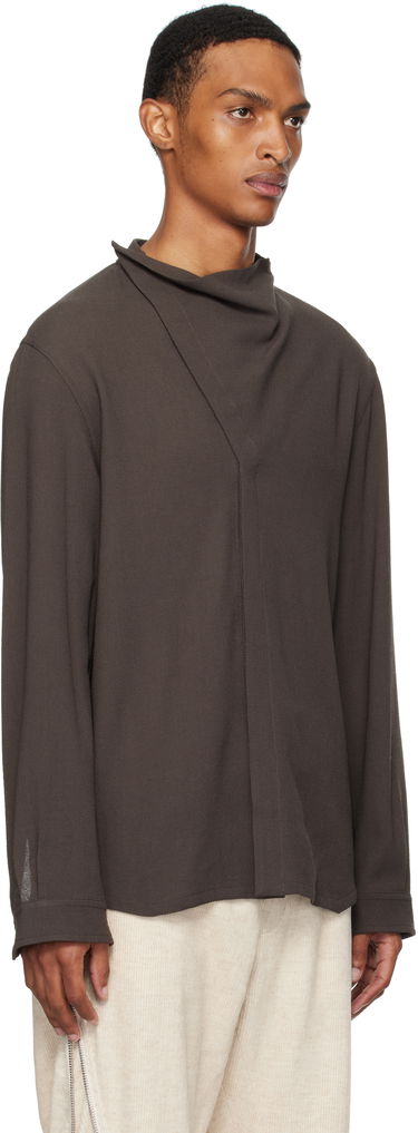 Košeľa Rick Owens Rick Owens Concordians Island Shirt Šedá | RU02E1299 WA, 1