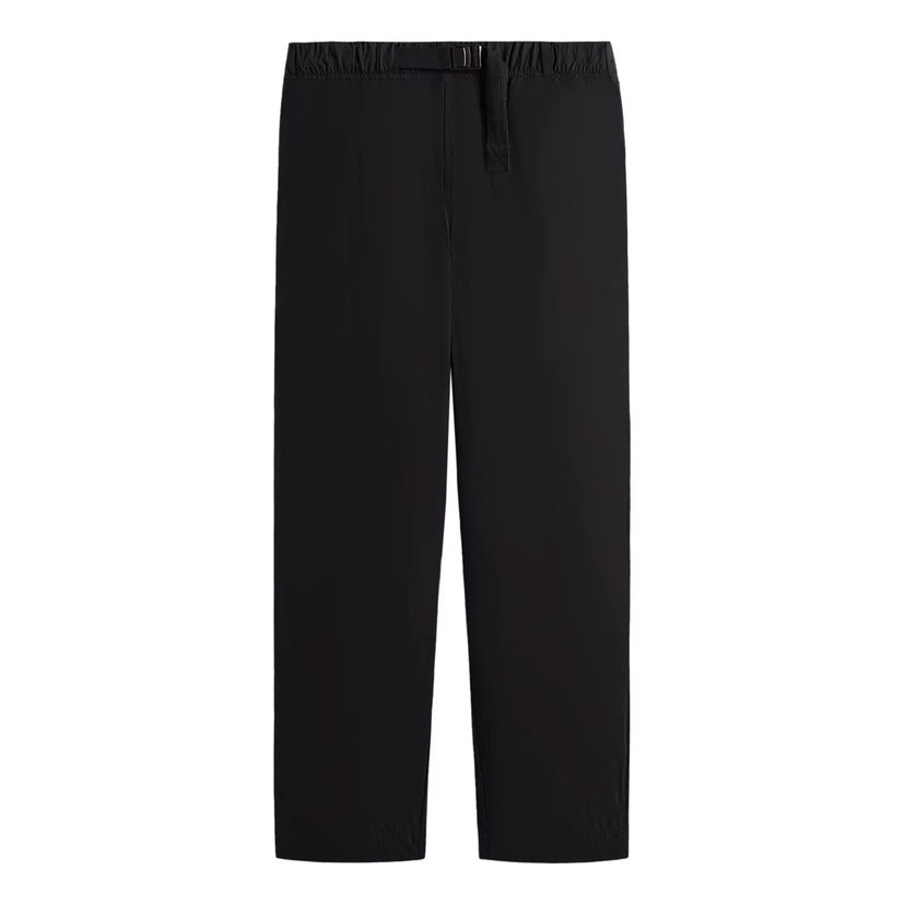 Nohavice KITH Callum Belted Pants Čierna | KHM060557-001