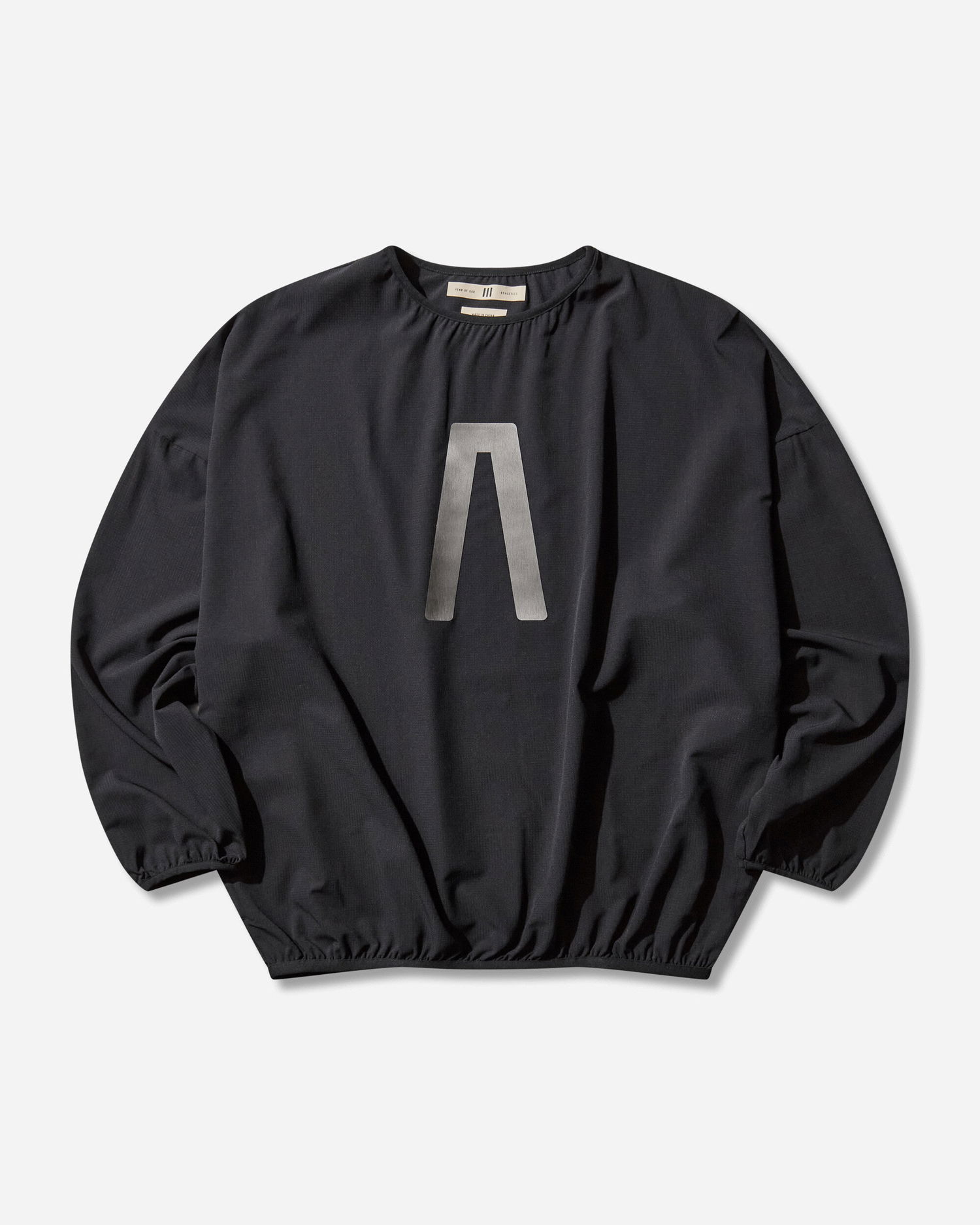 Mikina adidas Originals Fear of God Athletics Crewneck Sweatshirt Čierna | JZ7376, 0