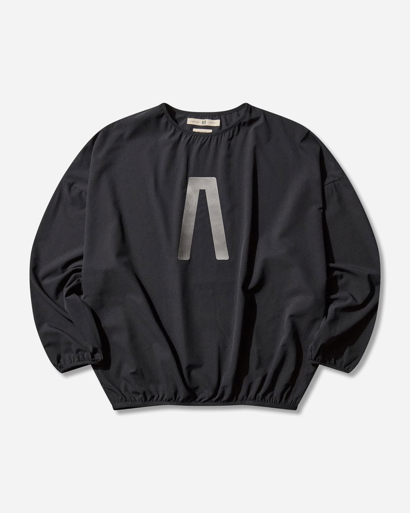Mikina adidas Originals Fear of God Athletics Crewneck Sweatshirt Čierna | JZ7376