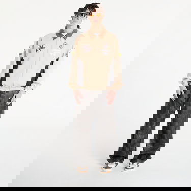 Bunda BAPE BAPE® x FOOTSHOP - Track Jacket UNISEX Beige Béžová | 001LJL721302MBEI, 7