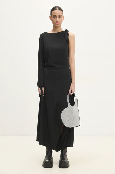 Šaty Samsoe Samsoe Samsoe Samsoe One-Sleeve Maxi Dress Čierna | F24400148, 5