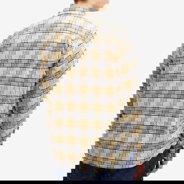Košeľa YMC Curtis Check Shirt Béžová | P2XMI-20, 3