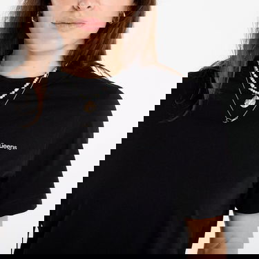 Tričko Queens Queens Essential T-Shirt With Contrast Print 3-Pack Čierna | QNS_085, 2