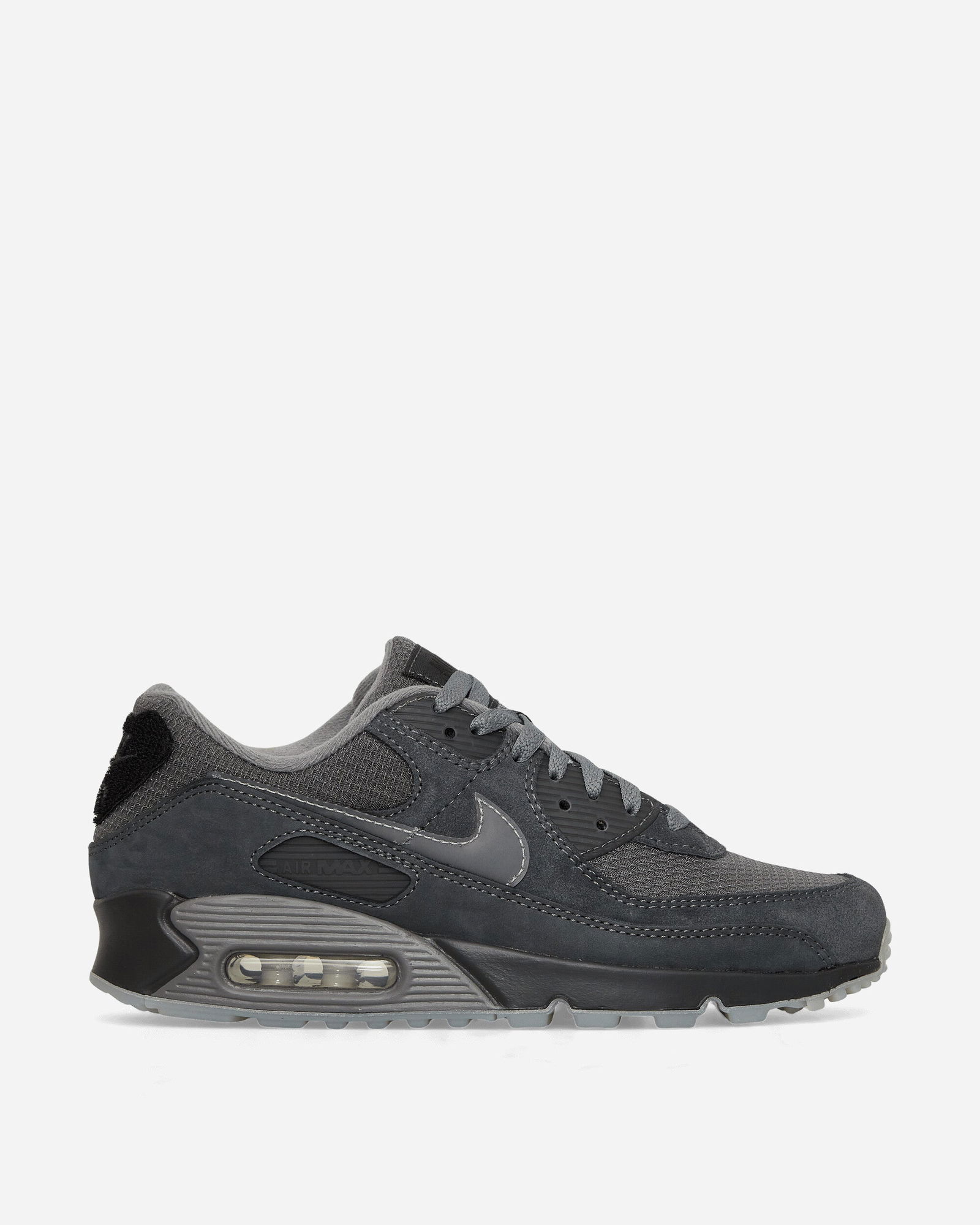 Air Max 90 Velcro Heel Patch Anthracite