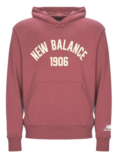 Mikina New Balance Hoodie Vínová | MT33553-WAD