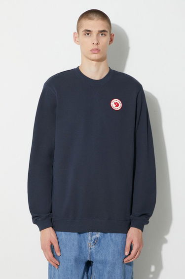 Mikina FJÄLLRÄVEN 1960 Logo Sweatshirt Crewneck Modrá | F87163.555, 0