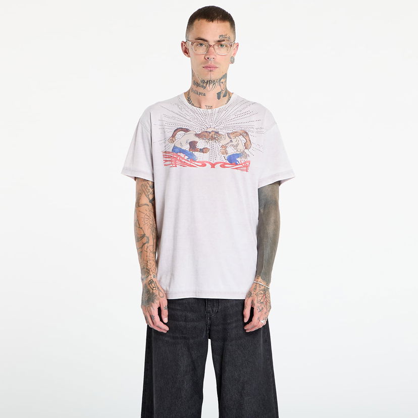 Tričko Diesel Diesel T-Norm-T15 Graphic T-Shirt Biela | A19660_0PLBQ 9BZ