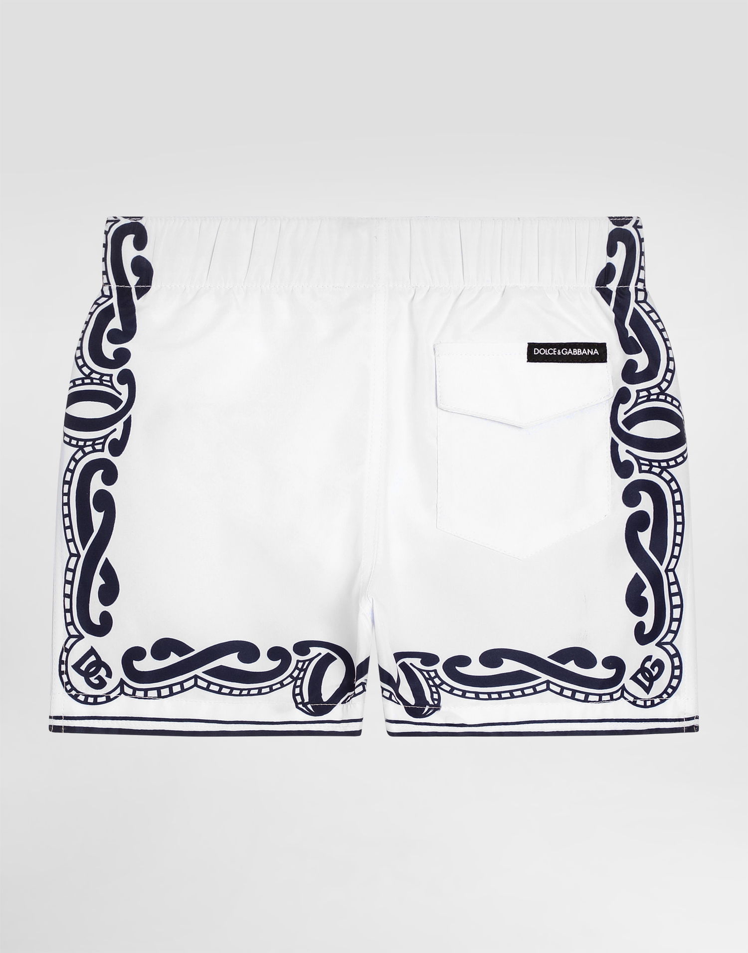 Plavky Dolce & Gabbana Dolce & Gabbana Bandanna Print Swim Trunks Biela | L1J818ON04NHA9RB, 1