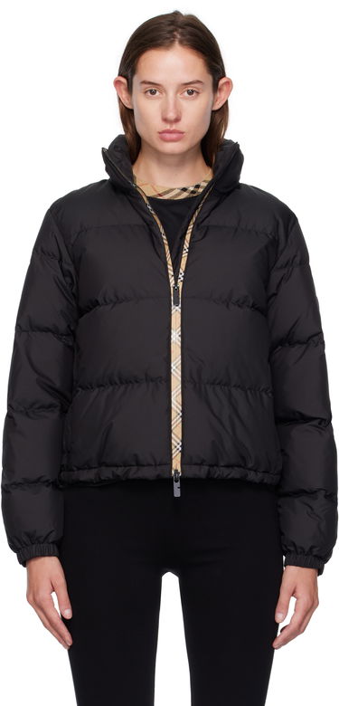 Prešívaná bunda Burberry Ambleside Down Puffer Jacket Čierna | 8113822, 0