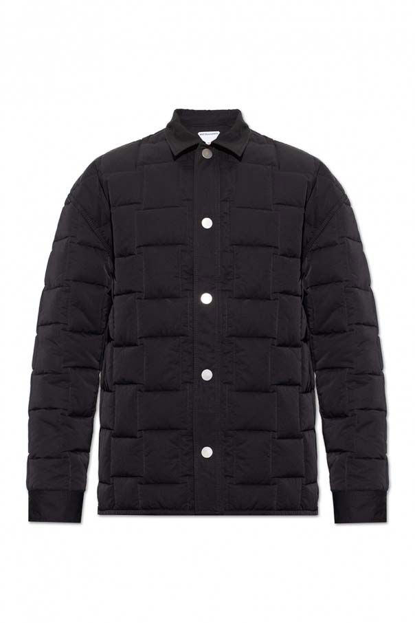 Bunda Bottega Veneta Quilted Jacket Čierna | 700422VF4K01000