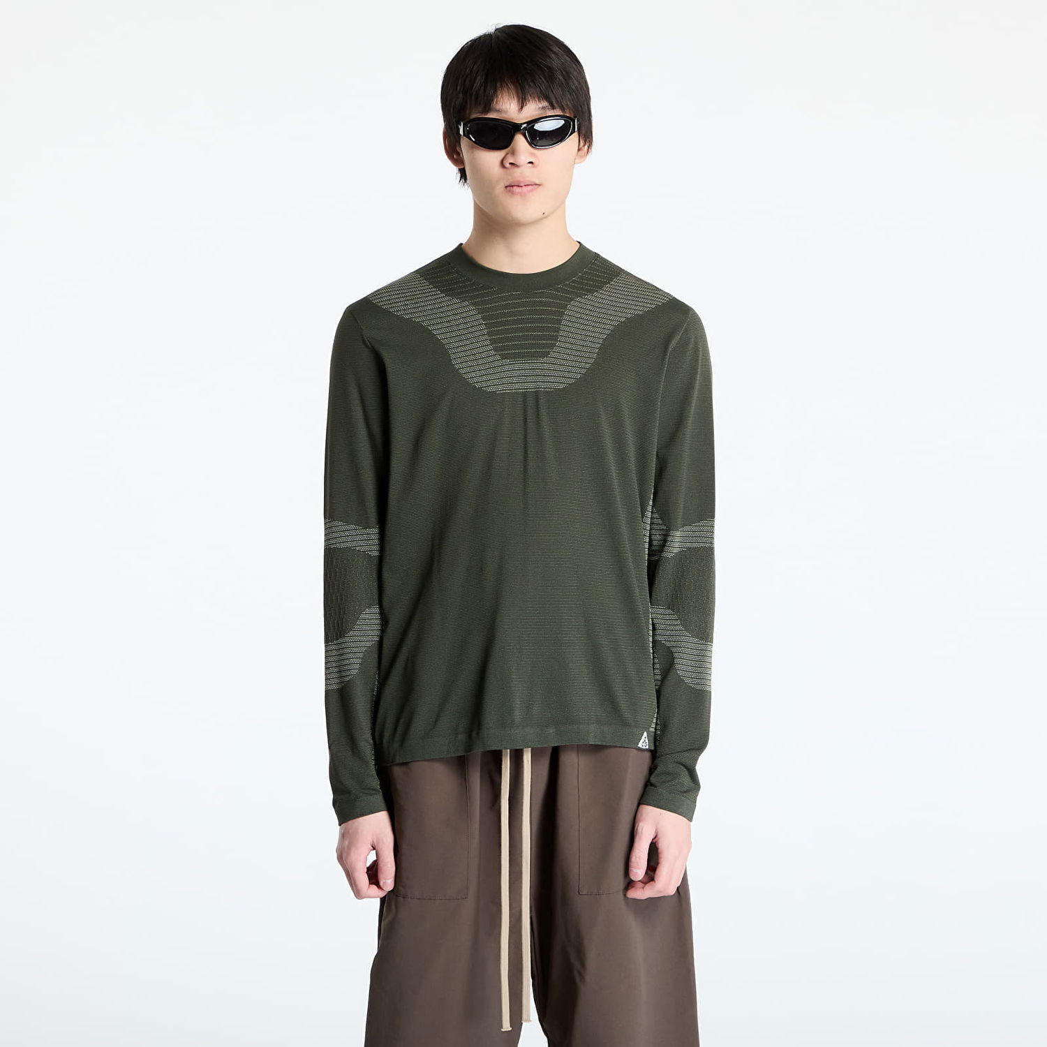Tričko Nike ACG Nike ACG Dri-FIT ADV Delta River Long-Sleeve Base Layer Top Zelené | FV8906-355, 0