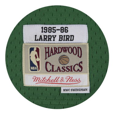Dres Mitchell & Ness Boston Celtics Larry Bird Swingman Jersey Zelené | SMJYGS18142-BCEKYGN85LBI, 1
