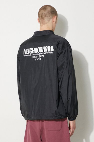Vetrovka Neighborhood NEIGHBORHOOD Windbreaker Oversize Jacket Čierna | 241TSNH.JKM01, 2