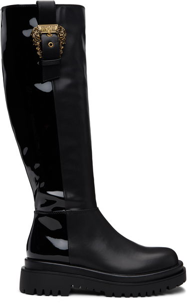 Tenisky a topánky Versace Versace Jeans Couture Tall Boots Čierna | E79VA3S65_E71570, 0