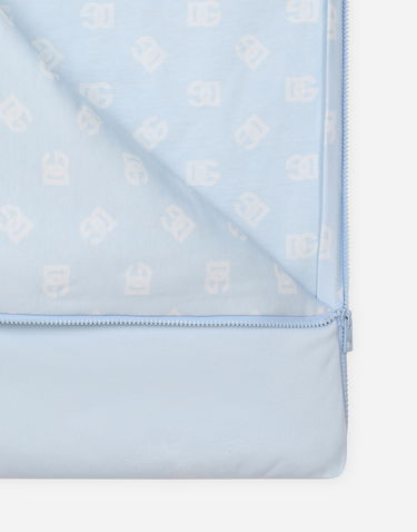 Cestovná taška Dolce & Gabbana Dolce & Gabbana Interlock Sleep Sack With DG Logo Modrá | LNJAG0G7N2ES9000, 3