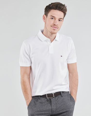Polo tričko Tommy Hilfiger 1985 REGULAR POLO Biela | MW0MW17770-YBR-NOOS, 4