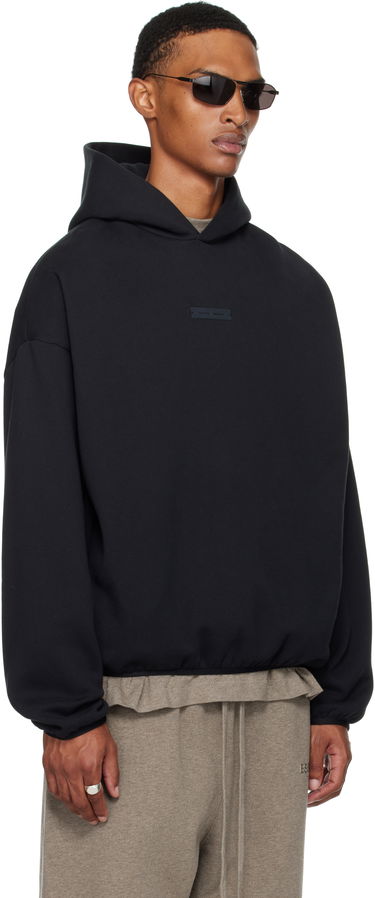 Mikina Fear of God Fear of God ESSENTIALS Modern Fit Fleece Hoodie Čierna | 192SP256510F, 1