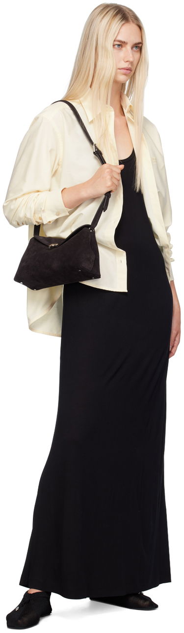 Šaty TOTEME TOTEME Scoop-Neck Maxi Dress Čierna | 243-WRD4175-FB0241, 3