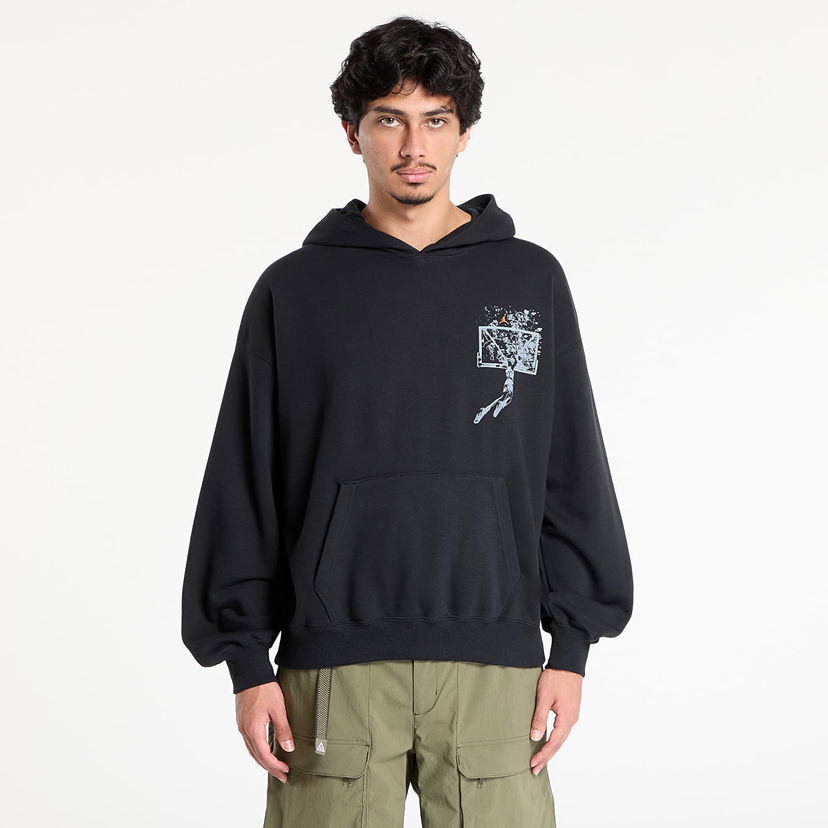 Mikina Jordan Jordan Brooklyn Oversized Pullover Hoodie Čierna | IF5853-010