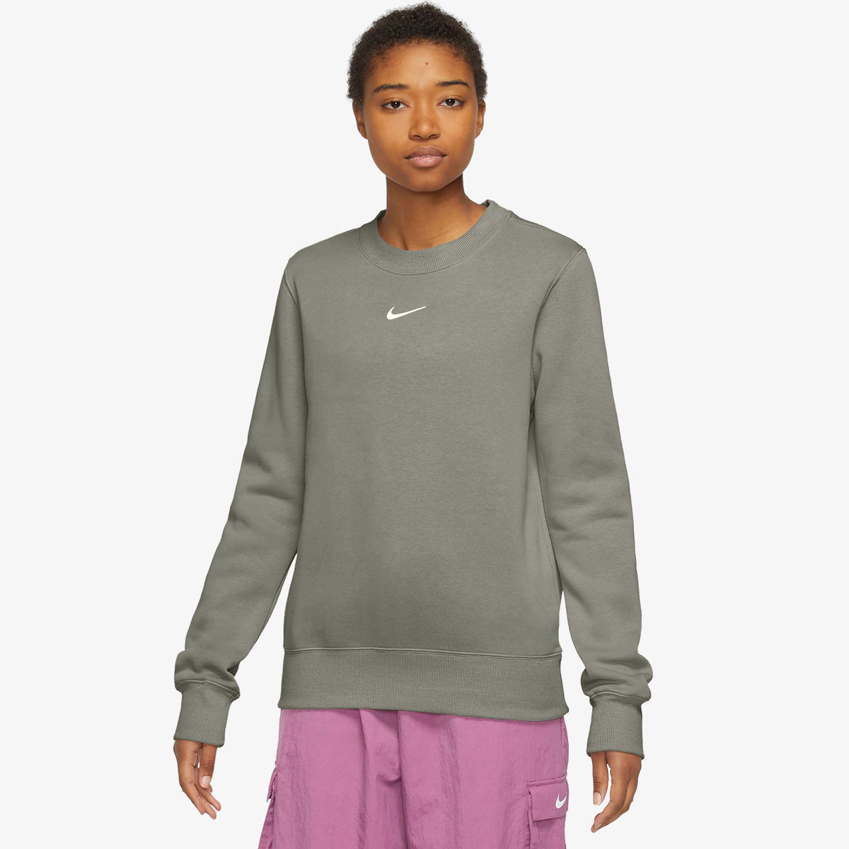 Mikina Nike PHNX FLC STD CREW Zelené | DQ5751-320, 0