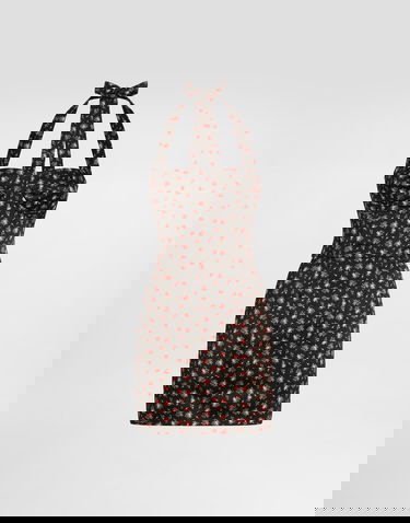 Šaty Dolce & Gabbana Small Rose-print Short Satin Halter Dress 44 Rôznofarebný | F610ZTFSA8JHN5XJ, 0