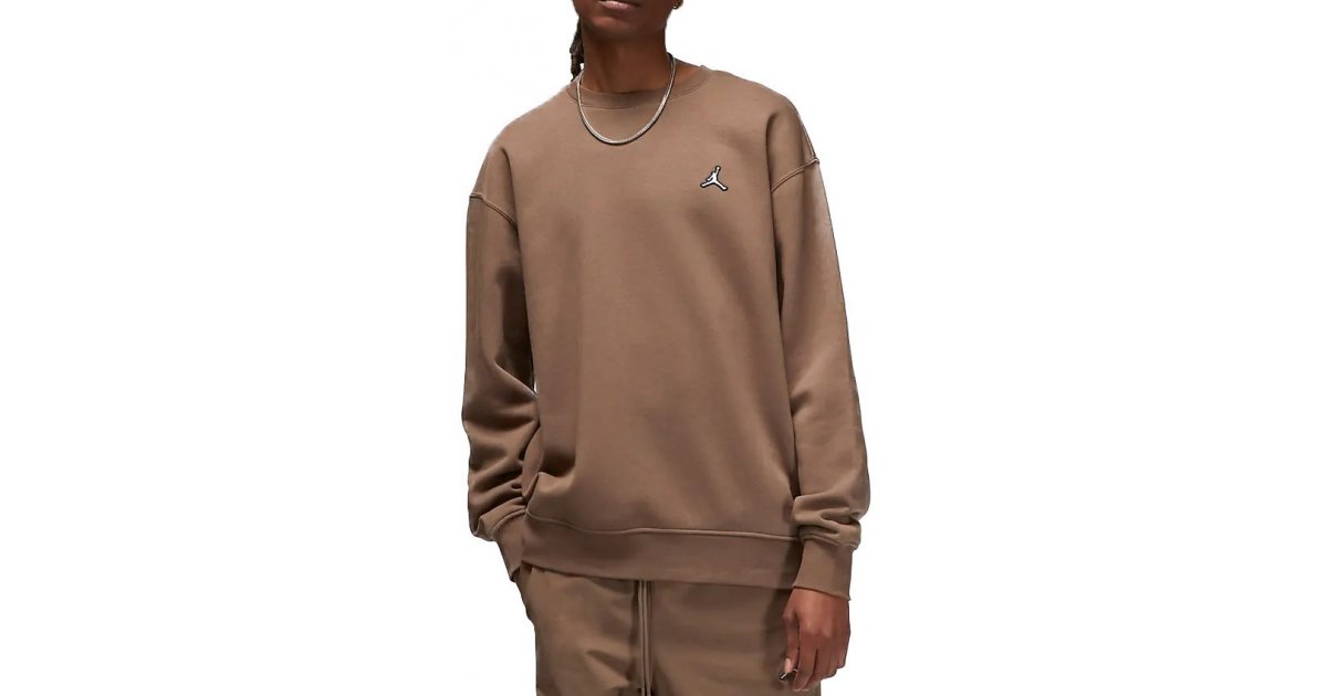 Mikina Jordan Sweatshirt Essentials Hnedá | dq7520-274, 1