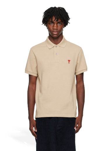 Polo tričko AMI Polo Tee Béžová | UPL001.760