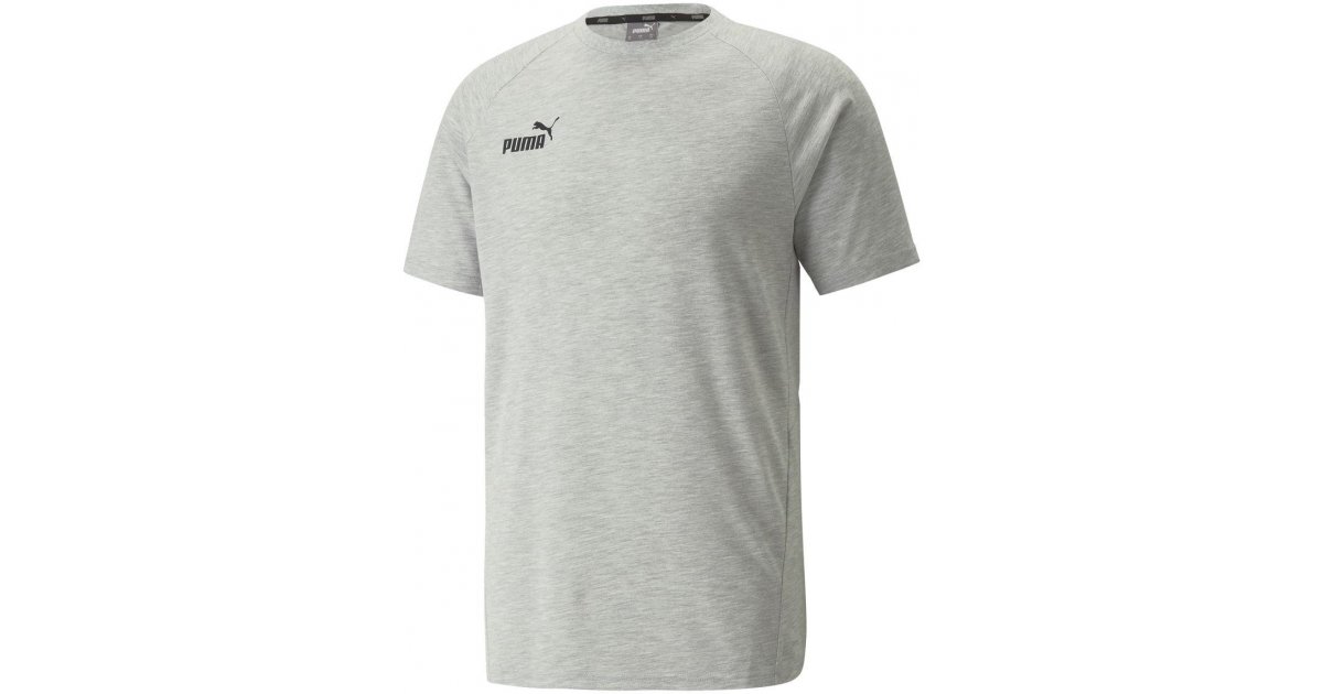 Tričko Puma teamFINAL Casuals Tee Šedá | 65738533, 1