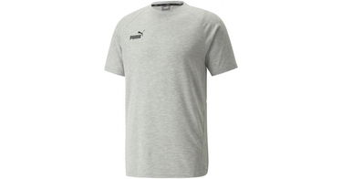 Tričko Puma teamFINAL Casuals Tee Šedá | 65738533, 1
