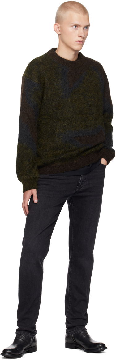 Sveter Paul Smith Paul Smith Photogram Leaves Mohair-Blend Sweater Zelené | M1R-923Y-N02512-73, 3