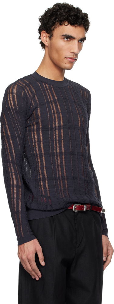 Sveter OUR LEGACY Our Legacy Formal Roundneck Sweater Navy | M2253FW, 1