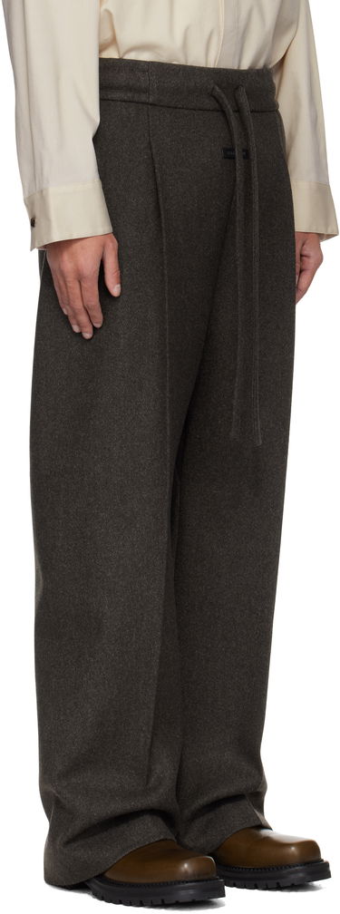 Nohavice Fear of God Fear of God Drawstring Wide Leg Trousers Šedá | FGE240-407HCT, 1