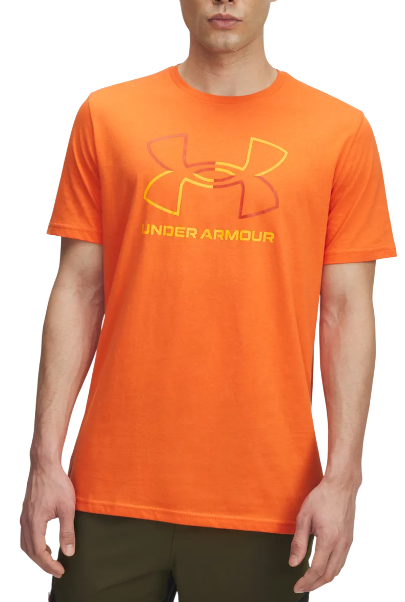 Tričko Under Armour Under Armour GL Foundation Update Short Sleeve T-Shirt Oranžová | 1382915-844