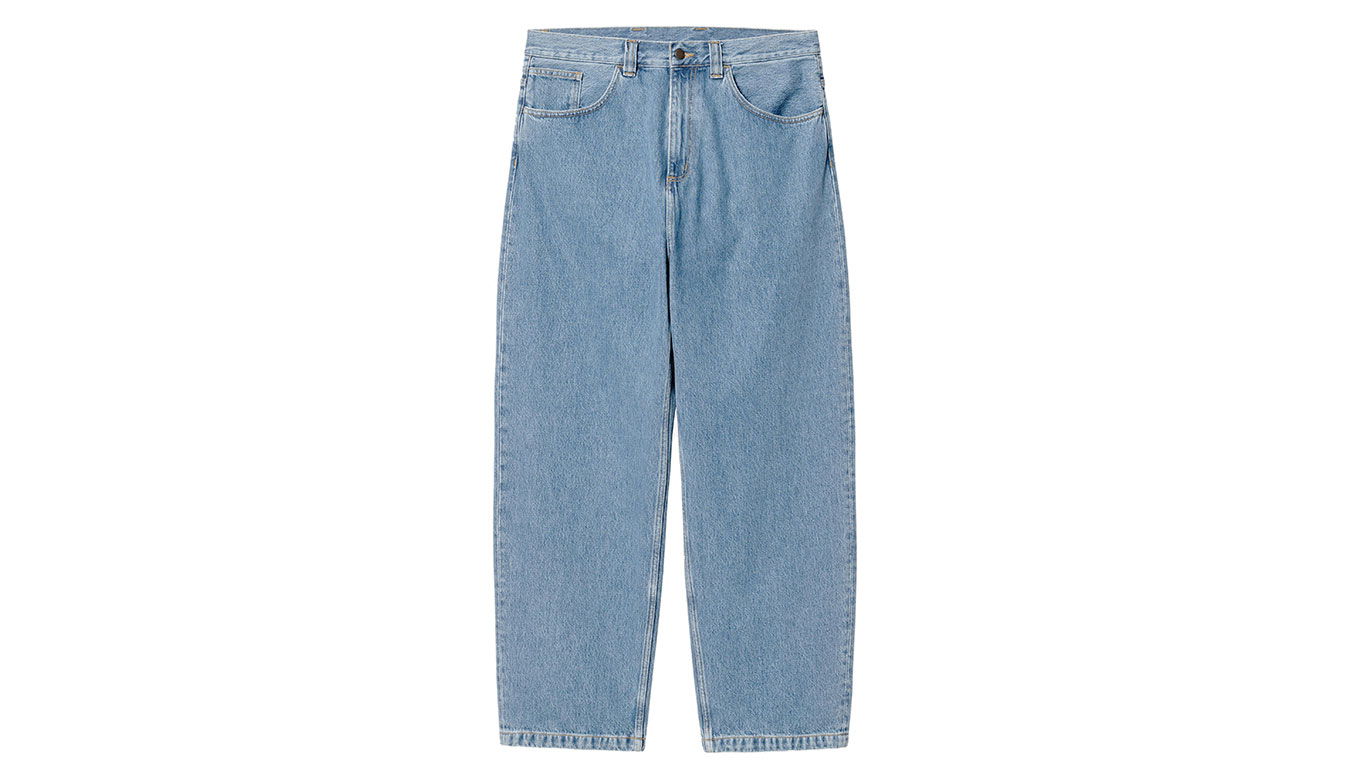 Džínsy Carhartt WIP Brandon Loose Fit Jeans Modrá | I035893_01_12, 0