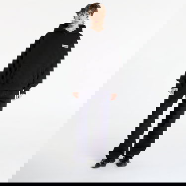 Mikina Pleasures Sweatshirt Workman Hoodie Čierna | P25F007-BLACK, 4