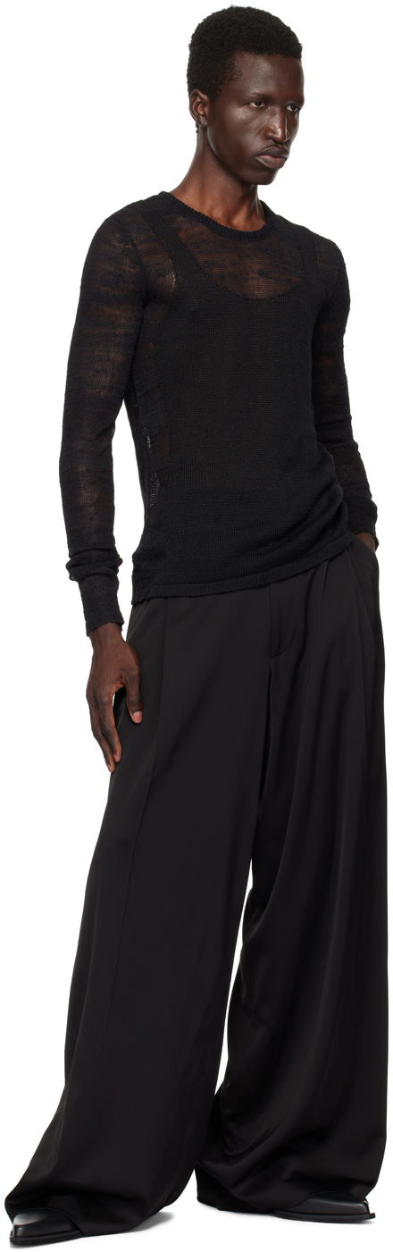 Ann Demeulemeester Marten Ghost Knit Sweater