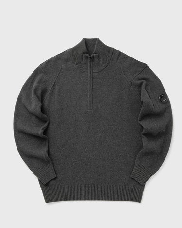 Sveter C.P. Company Half Zip Knit Sweater Šedá | 19CMKN709A110149A-978, 1