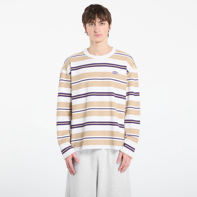 Tričko adidas Originals Graphic Striped Long Sleeve T-Shirt Rôznofarebný | KS6849