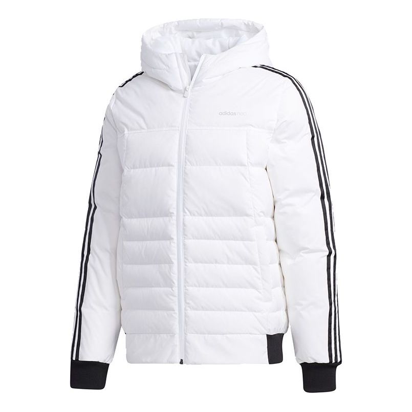 Prešívaná bunda adidas Originals Men's Down Puffer Jacket Biela | GJ8864