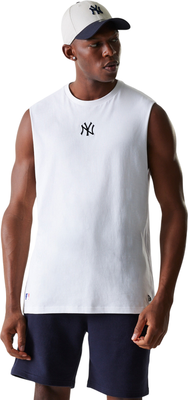 Tielko New Era MLB New York Yankees Sleeveless Vest Biela | 60691044-60691044, 2