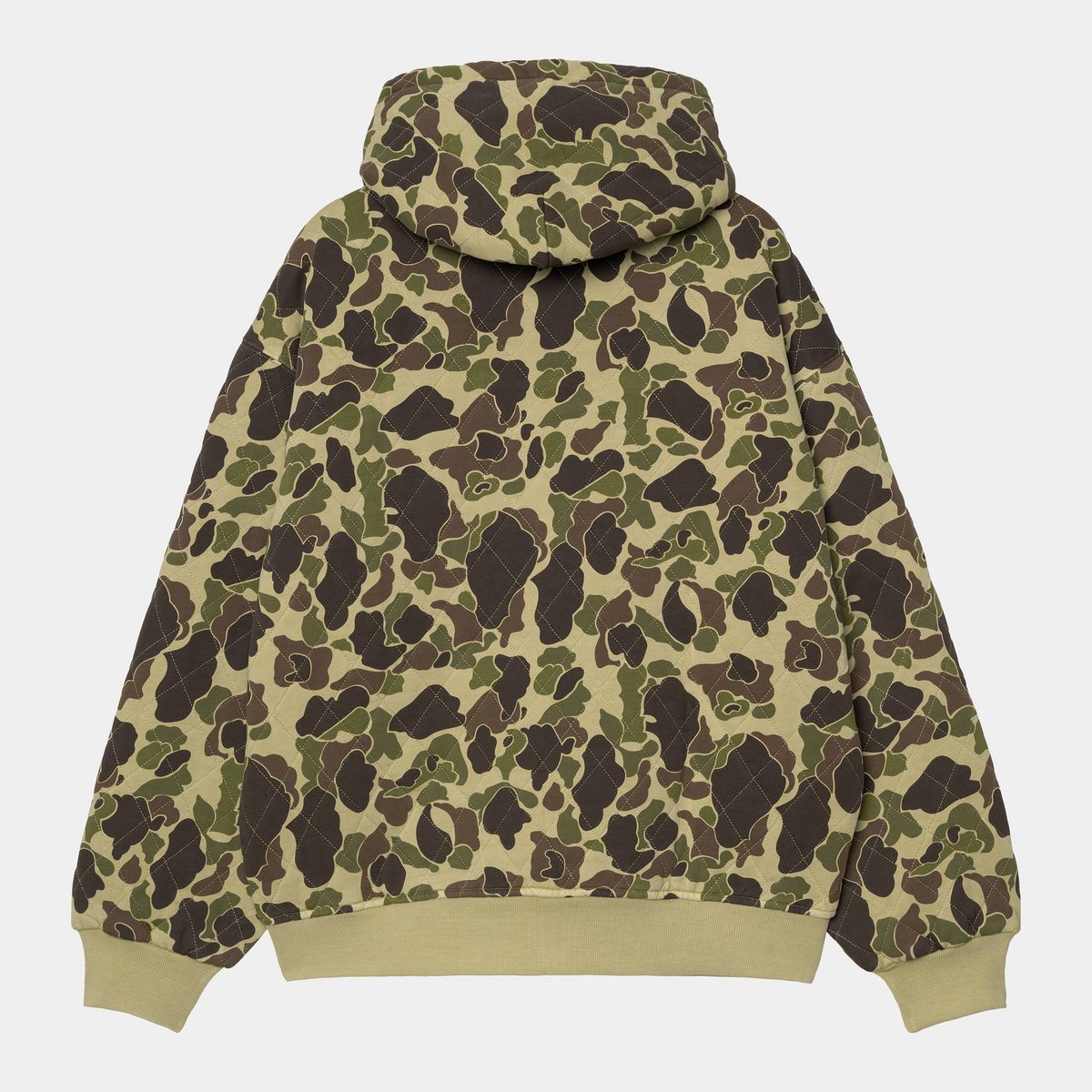 Mikina Carhartt WIP Hooded Vista Quilted Sweat Jacket Camo Duck Rôznofarebný | I035665_2, 1