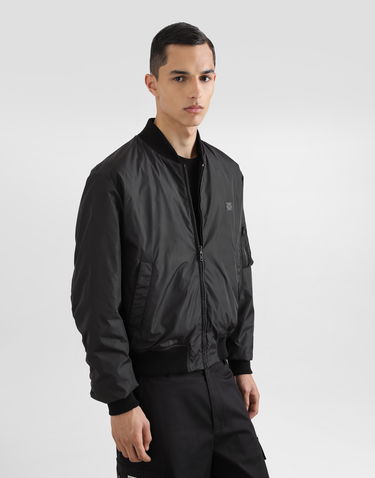 Bomber bunda Dolce & Gabbana Padded Technical Fabric Bomber Jacket Čierna | G9BNQTGI876N0000, 3