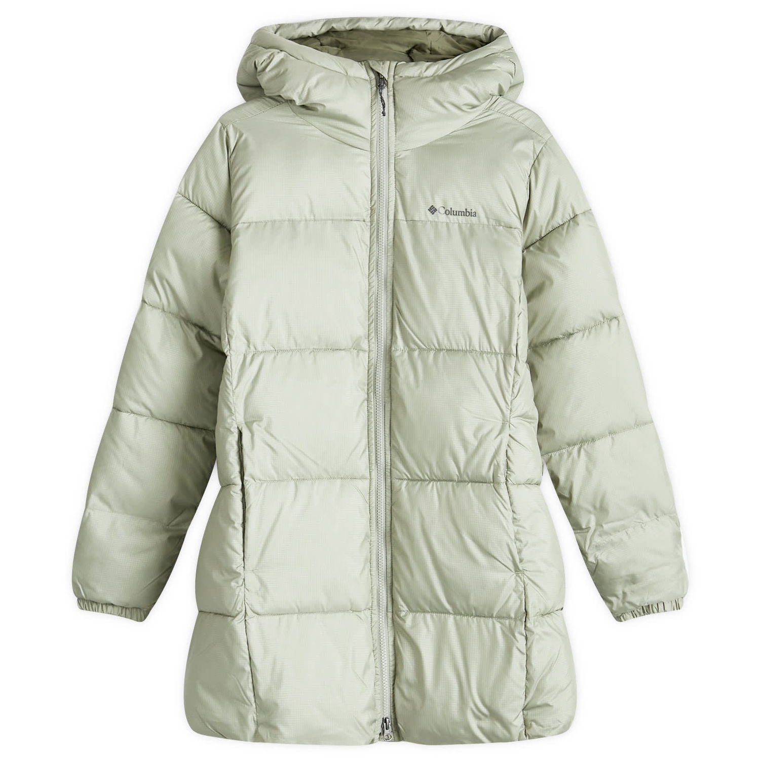 Prešívaná bunda Columbia Women's Puffect Mid Jacket Zelené | 2088471-SAFARI, 0