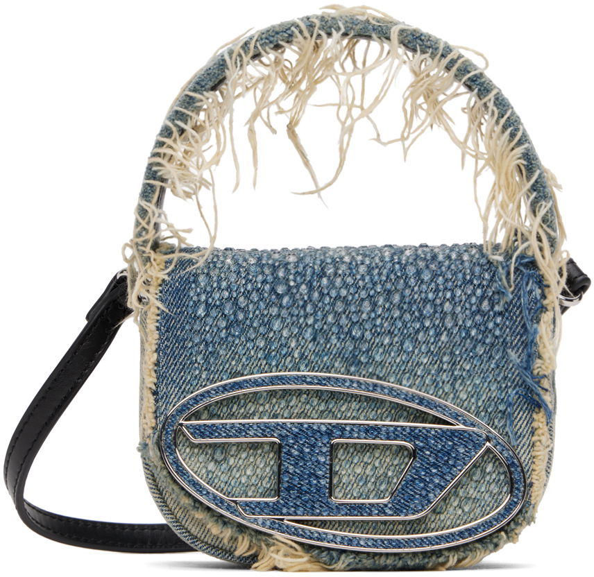 Kabelka Diesel Diesel 1DR XS Denim Shoulder Bag Modrá | X08709 P6803, 0