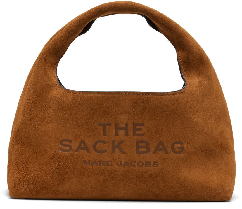 Tote bag Marc Jacobs The Suede Mini Sack Tote Hnedá | 2F5HSH099H01