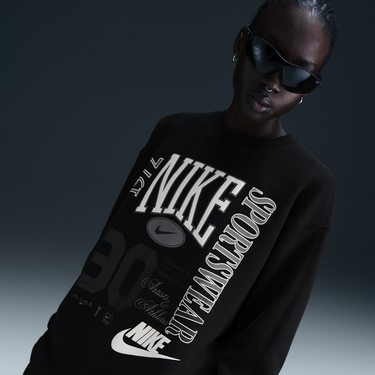 Mikina Nike Sportswear Crewneck Sweatshirt Čierna | HF9491-010, 2