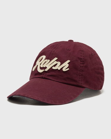 Šiltovka Polo by Ralph Lauren Ralph Script Embroidered Baseball Cap Vínová | 710973295001, 0