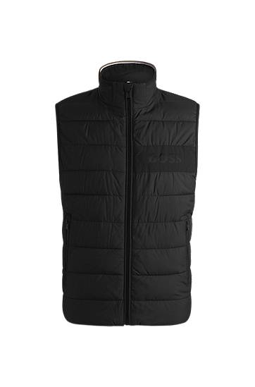 Vesta BOSS Water-Repellent Gilet Čierna | 50518375, 0